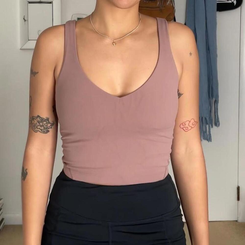 lululemon athletica Mauve Tank Top